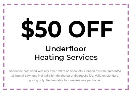Discount on Radiant Heating