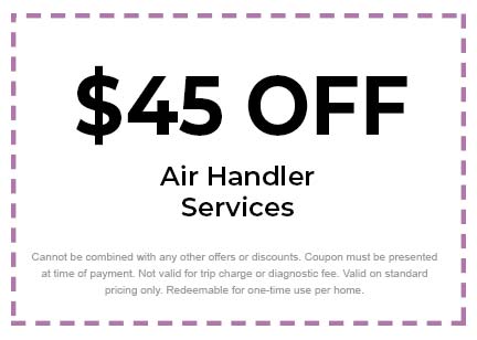 Discount on Air Handler Services